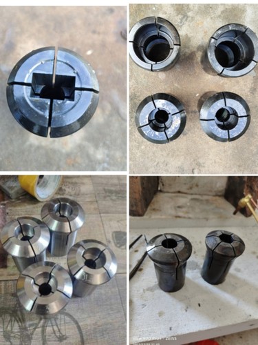 定做数控仪表车床夹头 带台阶 圆孔 六角 四方  异行 成品640夹头