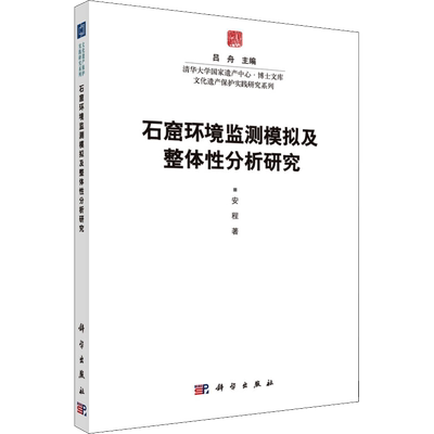 石窟环境监测模拟及整体分析研究 吕舟 著 吕舟 编 环保工程师学习知识图书 科学环评环境保护专业书籍 科学出版