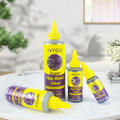 白雪发帘胶假发黑色胶水