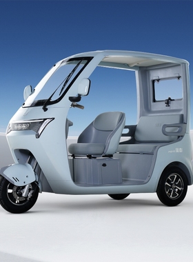 金彭极光三轮车篷车家用接送孩子上下学老人代步休闲电动三轮车