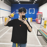 爆K持续变色爱心个性时尚T恤情侣装XZ517A-BK01-P28（原707-2），男装T恤，星座517A