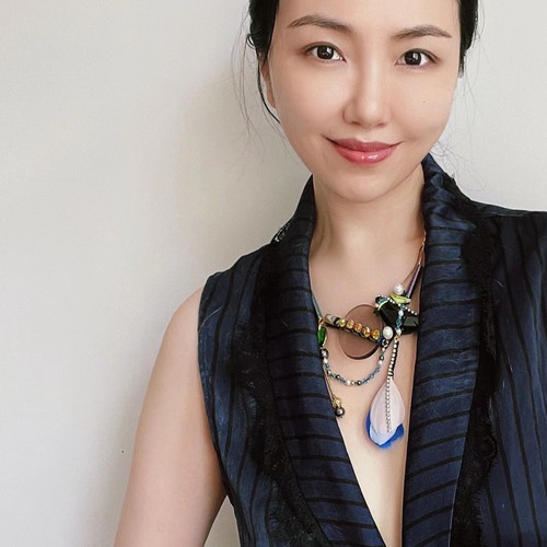 Nocturne树脂玉石宇宙原创项链