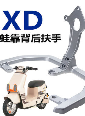小刀青蛙电动车后靠背尾翼提车手