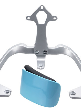 适用于绿源S37电动车尾架靠背七星豹AD4大环E4铝合金后货衣架