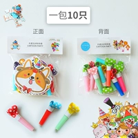 В наборе 10 мультяшных дующих драконов (по одному на каждую из 10 фигур)