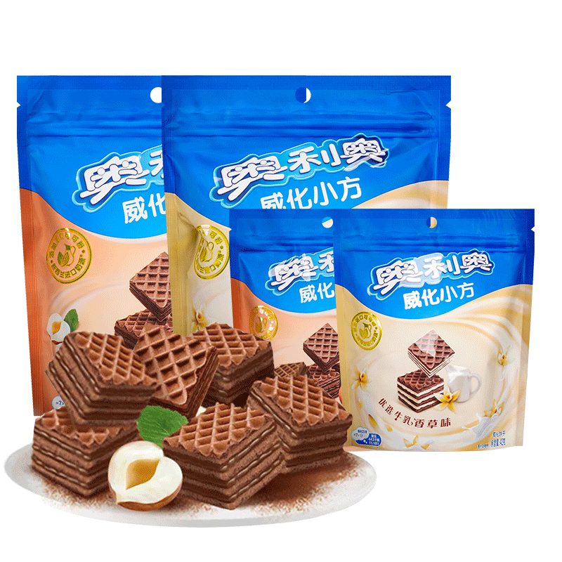 奥利奥威化小方大份量10袋