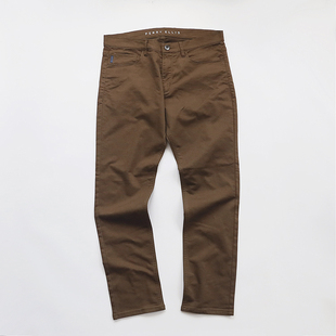 slim春秋薄款 百搭款 纯棉紧身弹力修身 外贸全棉休闲裤 男长裤 Very