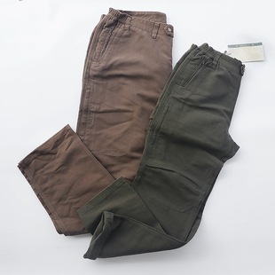 意大利战术男装长裤户外猎装裤三叉戟休闲纯棉珠帆布工装宽松大码