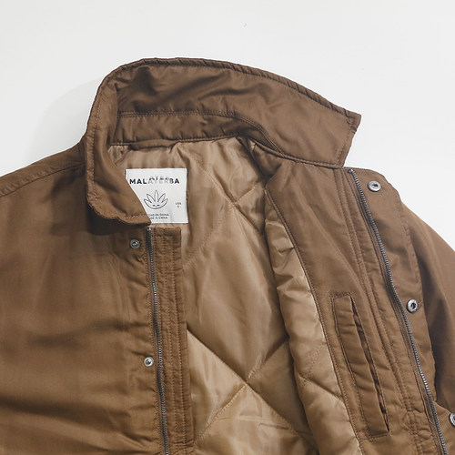 行政款翻领夹克棉衣冬装+有大码