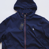 防风外套休闲户外连帽夹克男轻薄防晒春秋大码 宽松OVERSIZE胖子