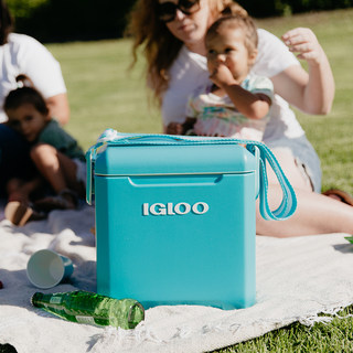 IGLOO保温箱冰块冷藏箱背带便携式小型迷你母乳储奶药品冰桶户外