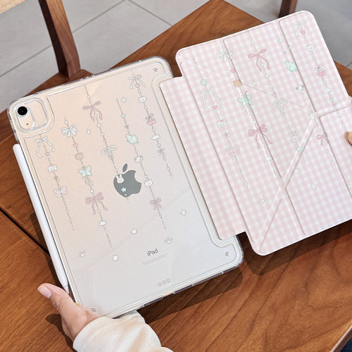 ipad10/11代女保护套带笔槽学生