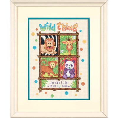 小小鱼 DMC绣线十字绣套件DIM158-73250卡通动物小像