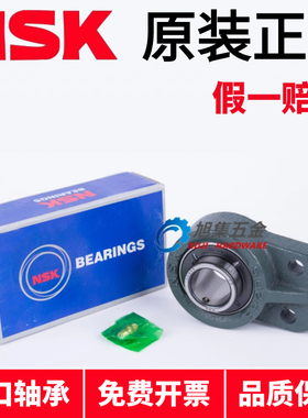 日本进口NSK带座外球面轴承UCFH205 206 207 208 209 210 211D1 X