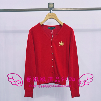 现货TeenieWeenie小熊26年春正品针织衫TTCK2652W5K-00 CK2652W5K