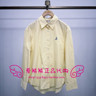 TTYA2623W1K YA2623W1K 衬衫 现货TeenieWeenie小熊26年夏正品