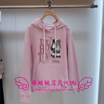 现货TeenieWeenie小熊25年冬正品卫衣TTMA254TC4K-00 MA254TC4K