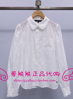 现货TeenieWeenie小熊26年春正品衬衫TTYW2611C1B-00 YW2611C1B