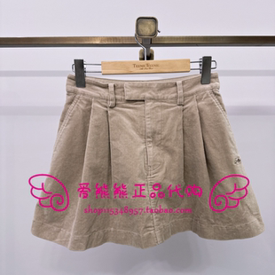 WH254VC3D 现货TeenieWeenie小熊25冬正品 短裙TTWH254VC3D