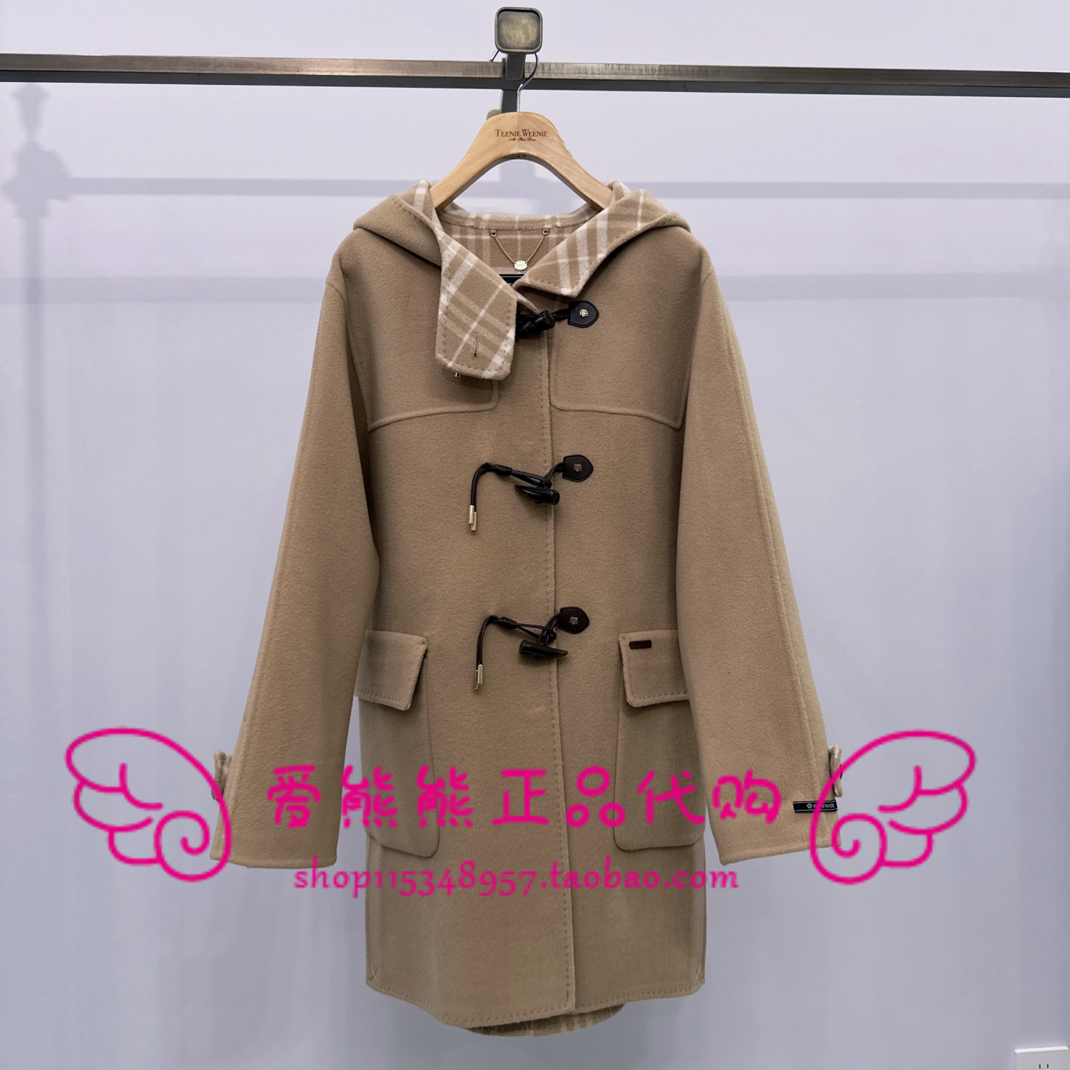 现货TeenieWeenie小熊25冬款正品大衣TTJW254TW5K-00 JW254TW5K