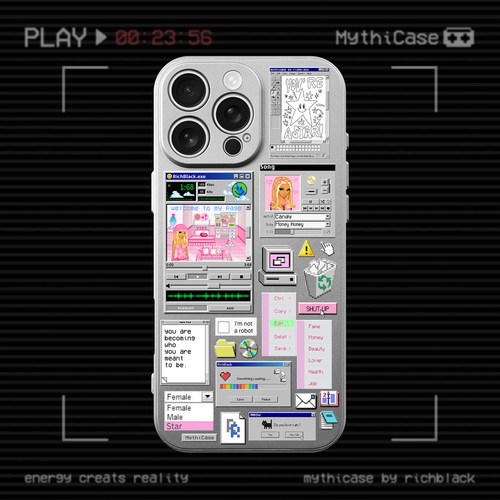 MythiCase by RICHBLACK 千禧电子mc240 印花全包边软壳手机壳 适用于iPhone17/17Pro/17ProMax/Air