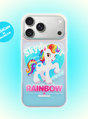 MythiCase by RICHBLACK 彩虹小马mc163 镭射手机壳 适用于iPhone17/17Pro/17ProMax/Air