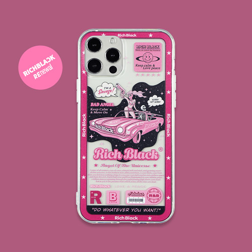RichBlack辣妹狂花手机壳