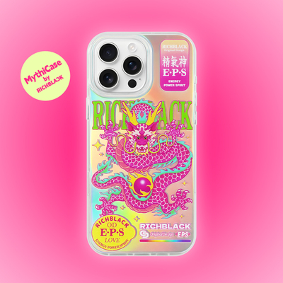 MythiCase by RICHBLACK 镭射粉龙mc83 手机壳适用于iPhone17/17Pro/17ProMax