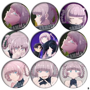 彻夜之歌动漫谷子 吧唧徽章朝井 夜守更七草周边镭射挂件胸章B