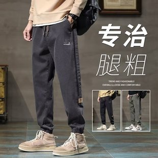 干活穿的裤子男耐磨耐脏宽松薄工装裤夏季工地防撕裂劳保工作长裤