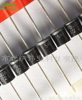 5KP36CA/双向TVS瞬态瞬变抑制二极管P600/R-6 36V/5000W大功率TVS