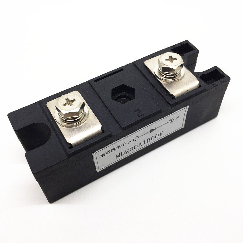 包邮MD200A1600V 整流二极管模块MD200A 防反单管 MD200-16