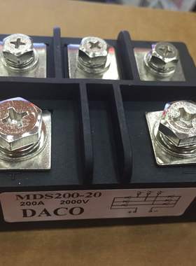 空气等离子切割机维修常用配件MDS200A2000V 三相整流器MDS200-20