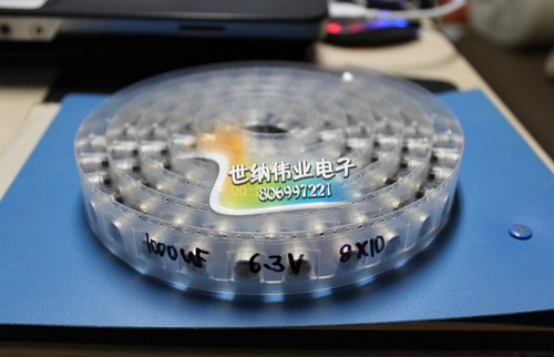 贴片电解电容6.8UF 25V 4*5     240元2K不拆