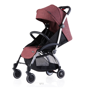 yuyu悠悠6代婴儿车可坐可躺轻便可折叠高景观宝宝新生儿童手推车