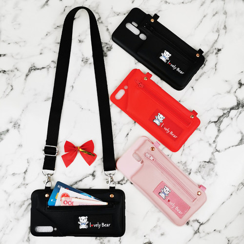 零钱包皮套oppoReno15硅胶壳卡通