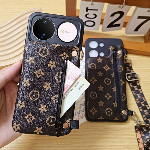 多功能斜挎背带手机壳