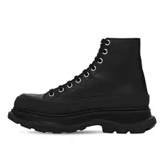 Men's Shoes 2025 Autumn and Winter New Style Martin Boots, Men's Thick-Soled Height-Increasing Black Short Boots, Genuine Leather Dark Style High-Top Shoes