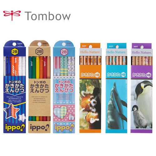日本tombow蜻蜓ippo用黑2bhb铅笔