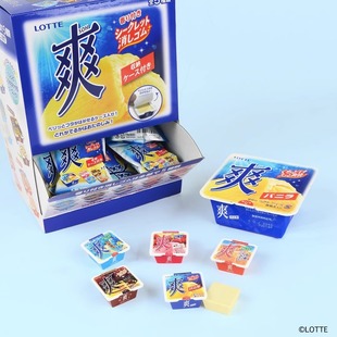 【现货】日本funbox新品联名lotte乐天冰淇淋香味橡皮 全5种
