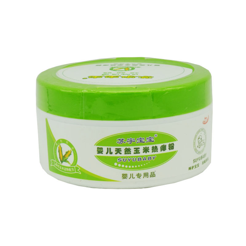 苏宇宝宝牌 婴儿天然玉米热痱粉 120g  天然爽肤祛痱婴儿专用品