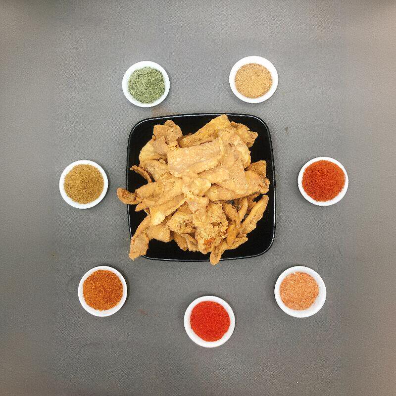 开封特产李刚炸鸡 香辣炸鸡皮 500g酥脆美味食品健康新鲜手工现做