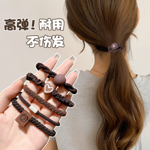 皮套女头绳发圈新款高弹力耐用