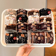 头绳女2025新款扎头发皮筋高级感气质发圈高弹力耐用皮套发绳头饰