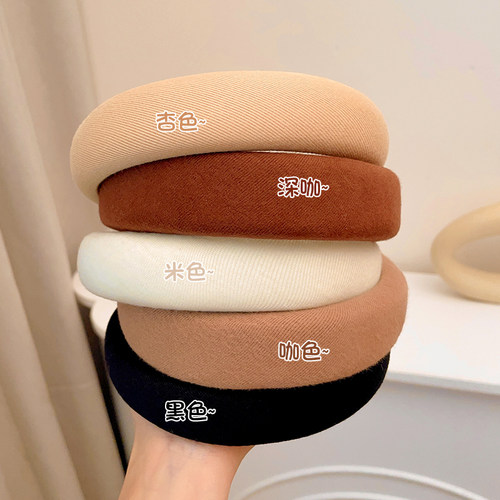 气质百搭外出压发发箍头箍发捆