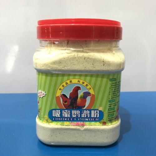 鹦鹉营养素吸鹦鹉奶粉饲料 吸密鹦鹉专用 500g一罐.百合蜜粉