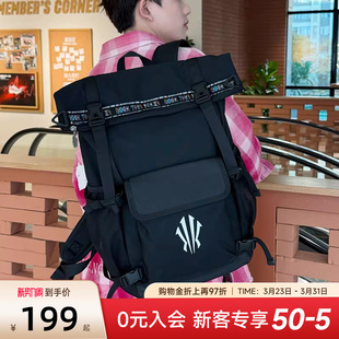 安踏欧文双肩包旅行通勤背包大容量书包设计感潮电脑包192541153