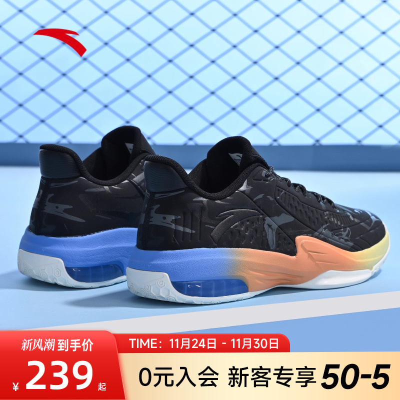 安踏KT3低帮篮球鞋男汤普森球鞋