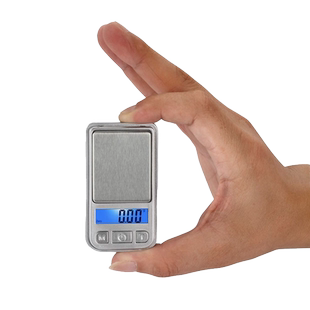 克数秤珠宝电子秤黄金称克天平小型克称茶叶药材克重秤便携式口袋