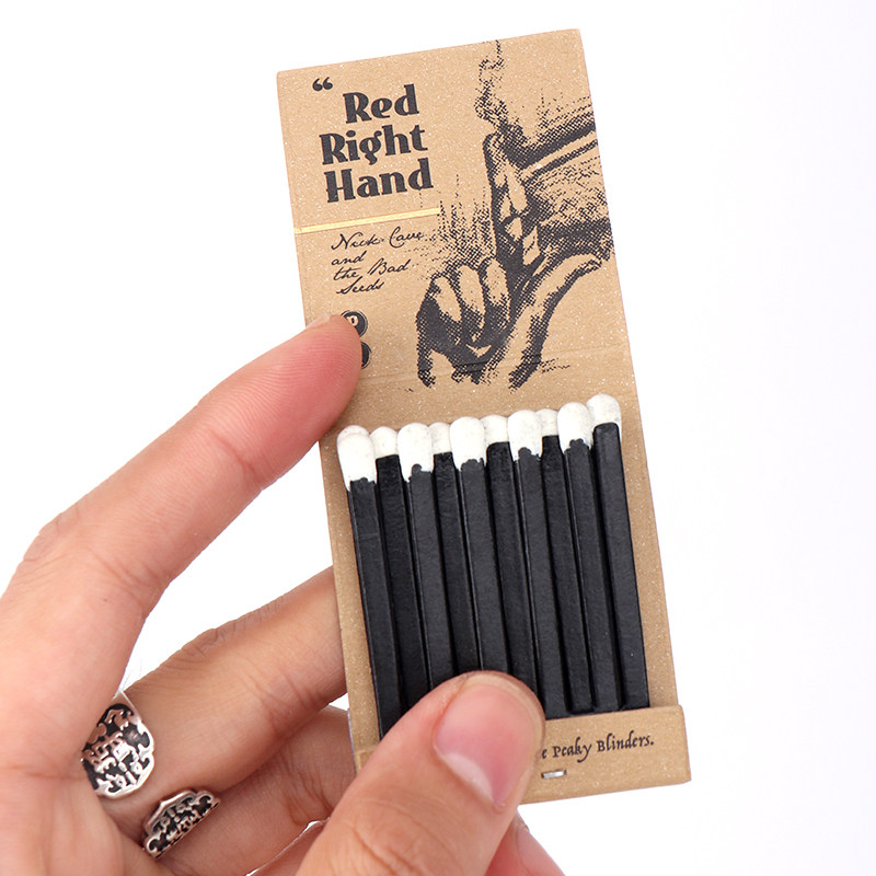 名爵浴血黑帮火柴爱与和平谢尔比火柴老式创意书式剃刀党火材安全